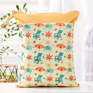 Sac à Couches Imperméable Bébé – Pochette Lavable Zippée pour Poussette et Voyage