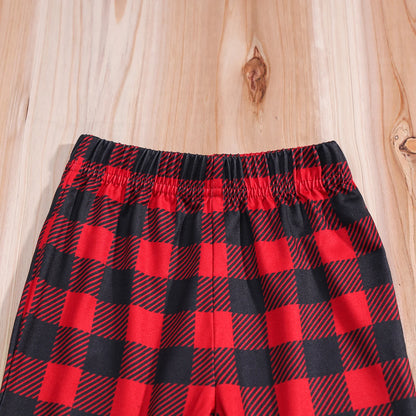 Petit Bûcheron de Noël – Ensemble Festif 3 Pièces pour Bébé | Cocooning