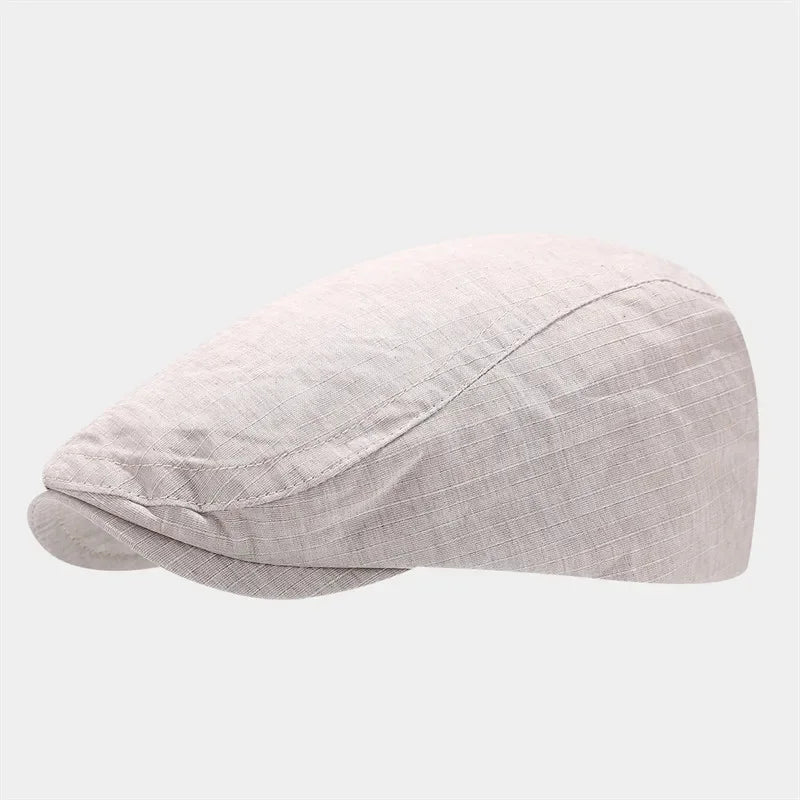 Casquette Plate Unisexe en Coton – Style Peintre Intemporel