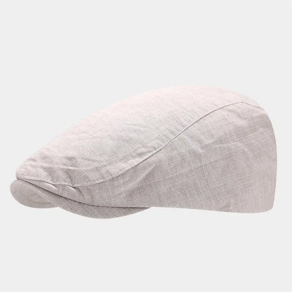 Casquette Plate Unisexe en Coton – Style Peintre Intemporel