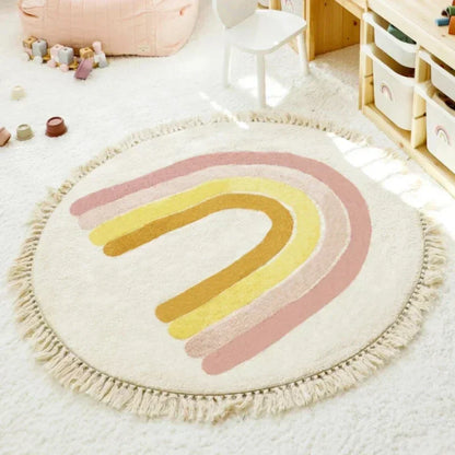 Tapis Arc-en-Ciel Rose
