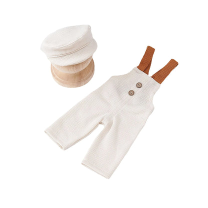 Ensemble Bébé Garçon Blanc – Kit Photo Classique™