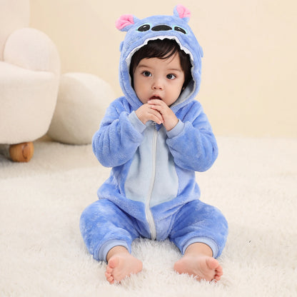 Combinaison Kigurumi Bébé – Modèle Stitch 🐾