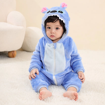 Combinaison Kigurumi Bébé – Modèle Stitch 🐾