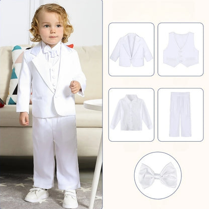 Ensemble Cérémonie Petit Prince – Costume Bébé Baptême & Mariage