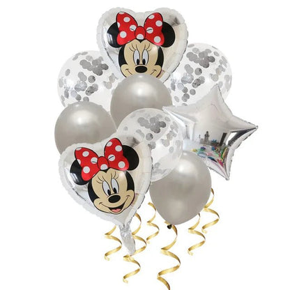 Ballons Anniversaire Bébé Disney Mickey Minnie Kit Photo Fête - Bébé pour toujours