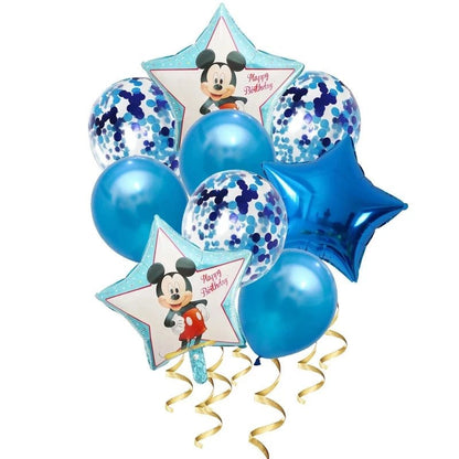 Ballons Anniversaire Bébé Disney Mickey Minnie Kit Photo Fête - Bébé pour toujours