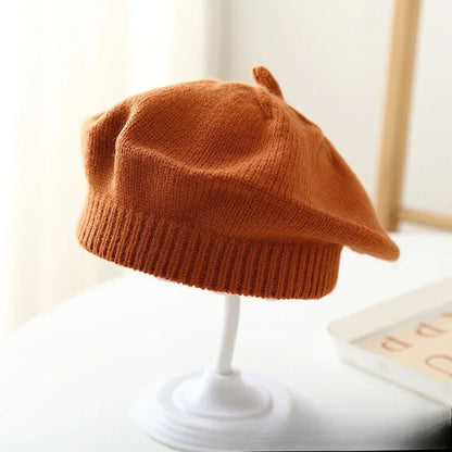 Béret Tricoté pour Bébé – Bonnet Doux Automne - Hiver en Couleurs Tendances - Bébé pour toujours