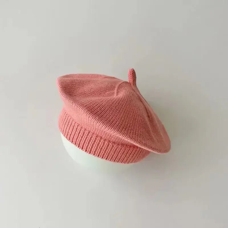 Béret Tricoté pour Bébé – Bonnet Doux Automne - Hiver en Couleurs Tendances - Bébé pour toujours