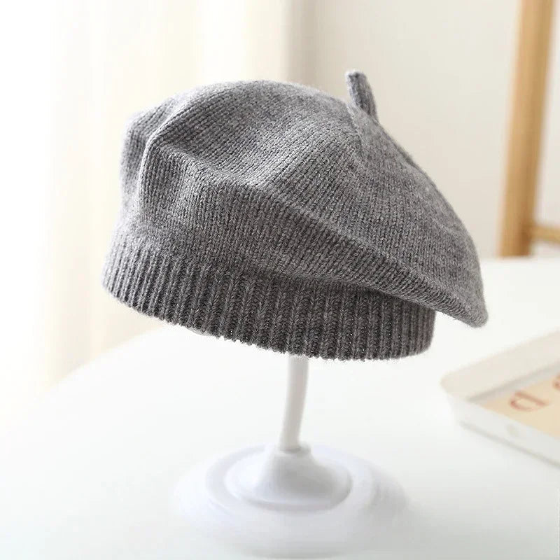 Béret Tricoté pour Bébé – Bonnet Doux Automne - Hiver en Couleurs Tendances - Bébé pour toujours