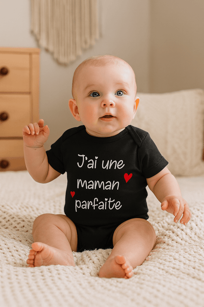 Body Bébé J'ai une Maman Parfaite Photo Cadeau Fête des Mères™ - Bébé pour toujours