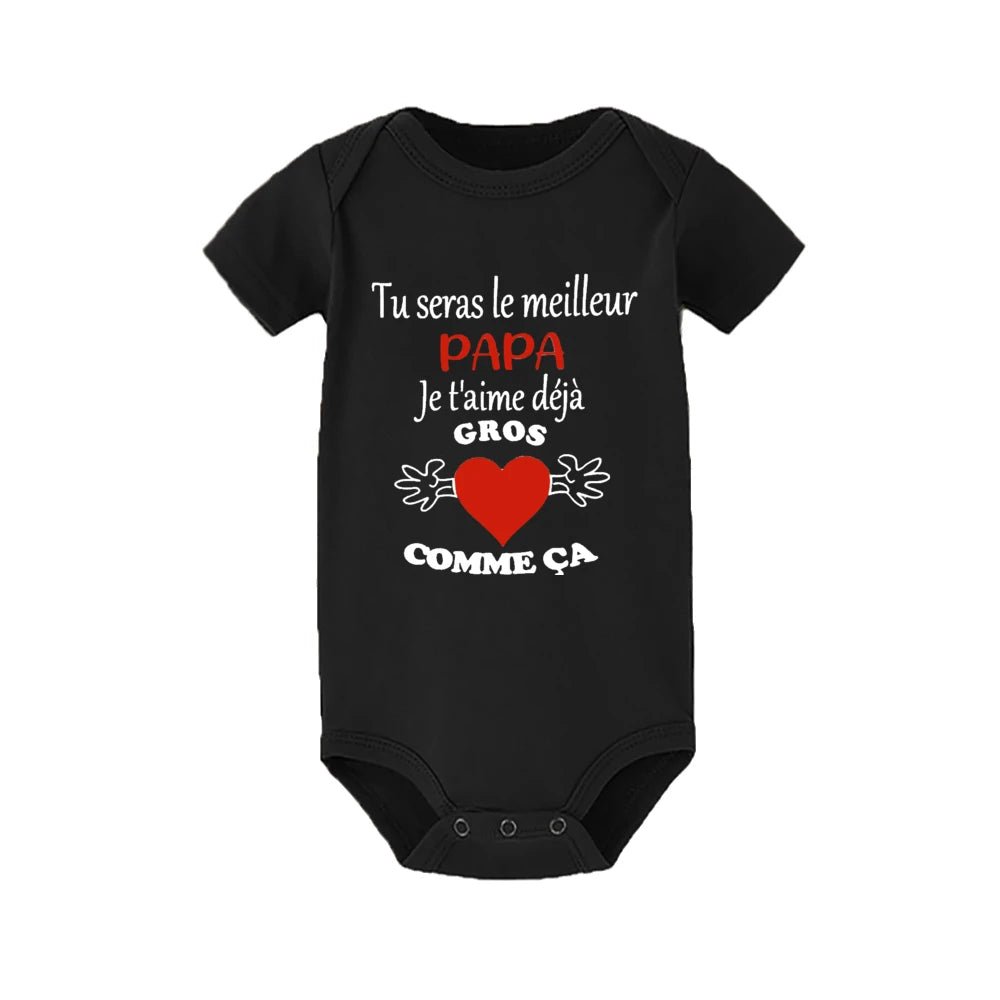 Body Bébé Personnalisé – Gros Amour Pour Papa™ - Bébé pour toujours