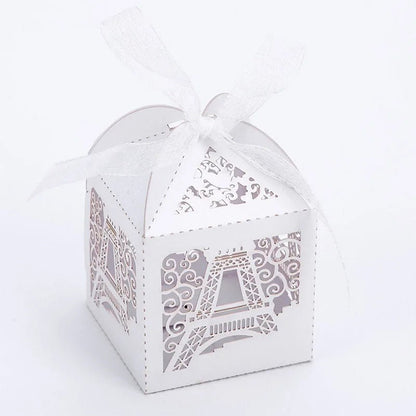 Boîtes Cadeaux Tour Eiffel Photo Anniversaire Fête Bébé - Bébé pour toujours