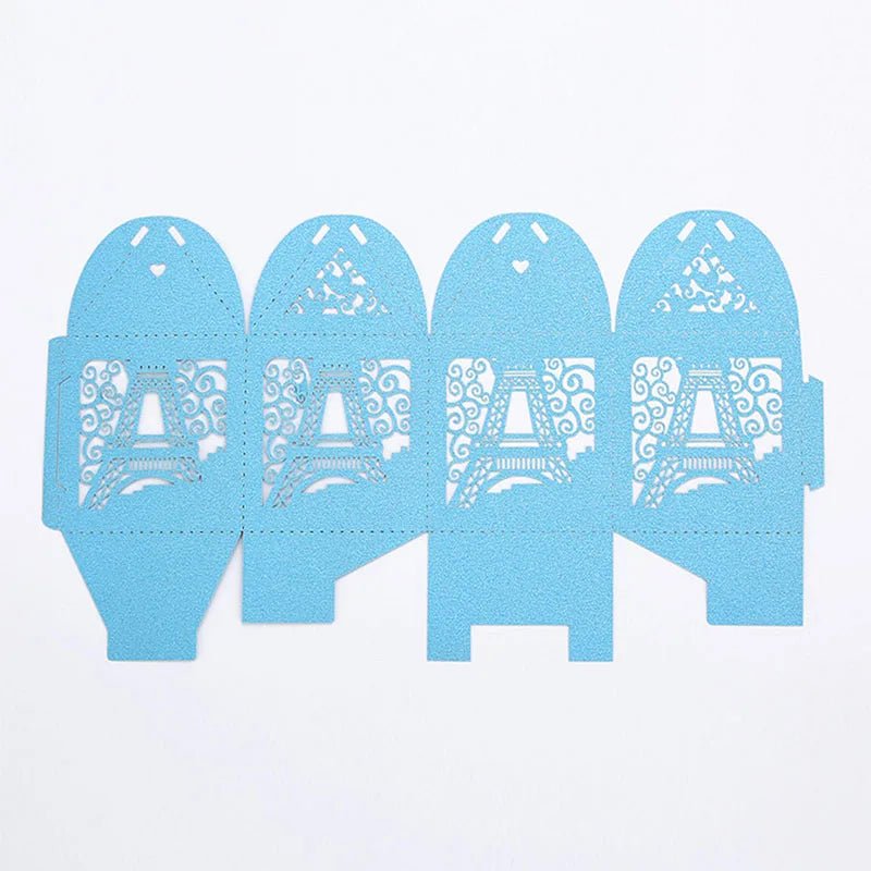 Boîtes Cadeaux Tour Eiffel Photo Anniversaire Fête Bébé - Bébé pour toujours