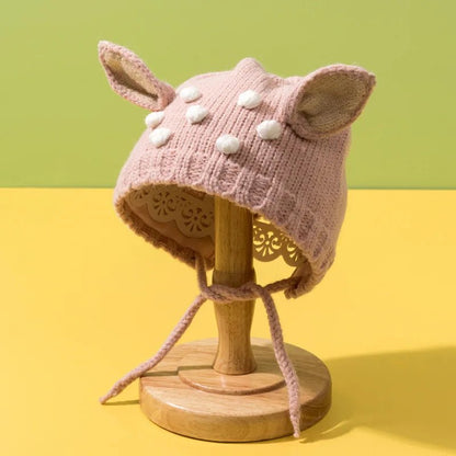 Bonnet Hiver Tricoté "Petites Oreilles Douces" – Chapeau Chaud Bébé | Cocooning - Bébé pour toujours
