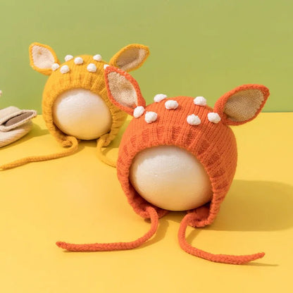 Bonnet Hiver Tricoté "Petites Oreilles Douces" – Chapeau Chaud Bébé | Cocooning - Bébé pour toujours