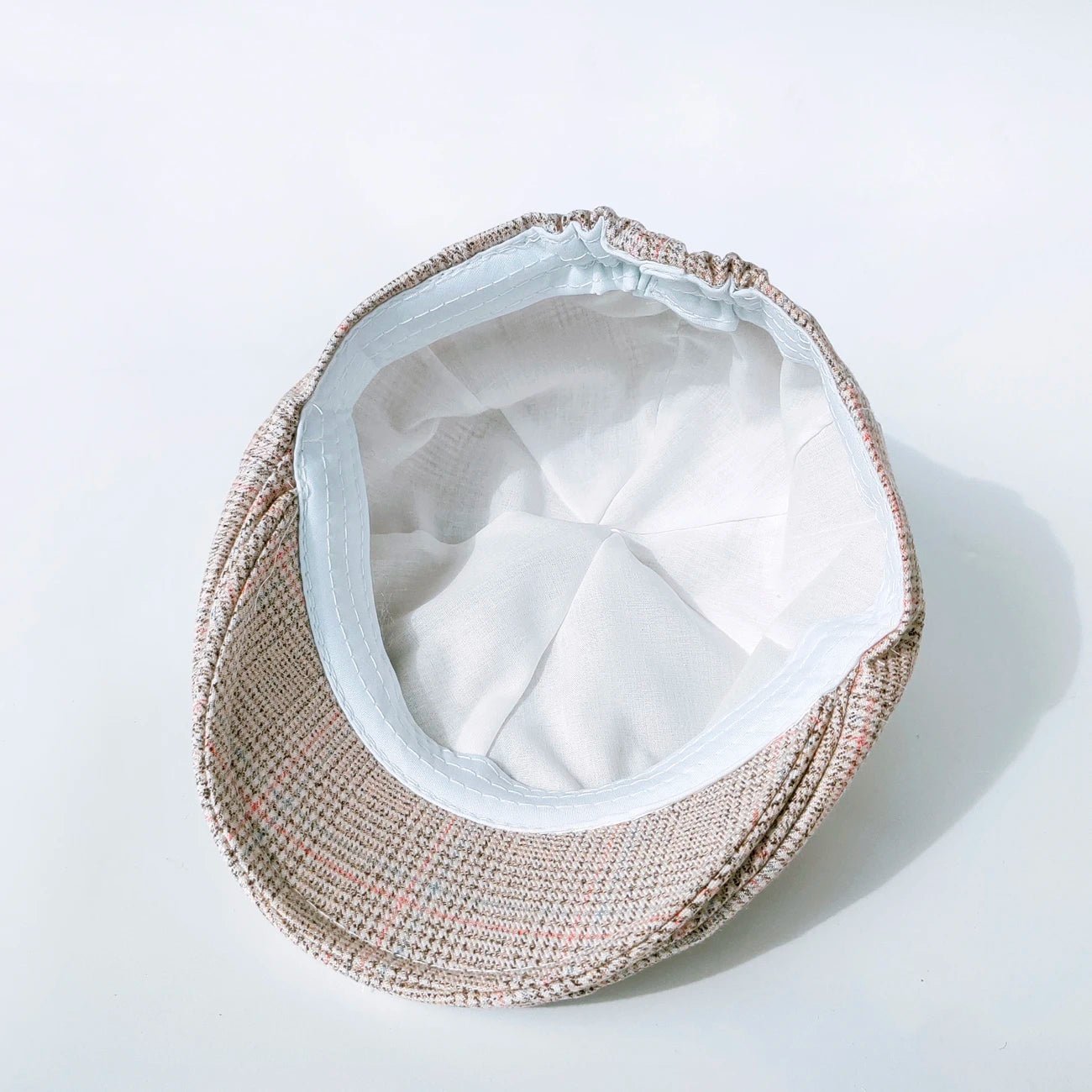 Casquette Classique « Petit Gentleman » – Béret à carreaux en coton doux| Élégant - Bébé pour toujours