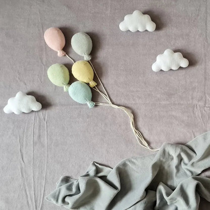 Ciel de Rêve – Kit Ballons & Nuages pour Séance Photo Bébé. - Bébé pour toujours