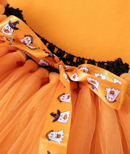 Déguisement Citrouille avec Tutu Orange - Bébé pour toujours