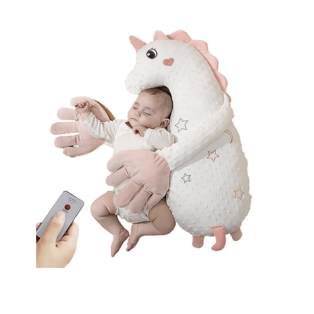 Licorne Calme & Pose™ – Coussin Papatte Automatique Anti - Sursaut Bébé 2 - en - 1 - Bébé pour toujours