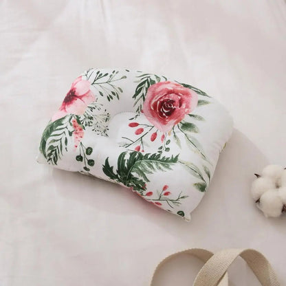 Nid Bébé Douillet Photo Naissance Cocon Floral Gris Rose - Bébé pour toujours