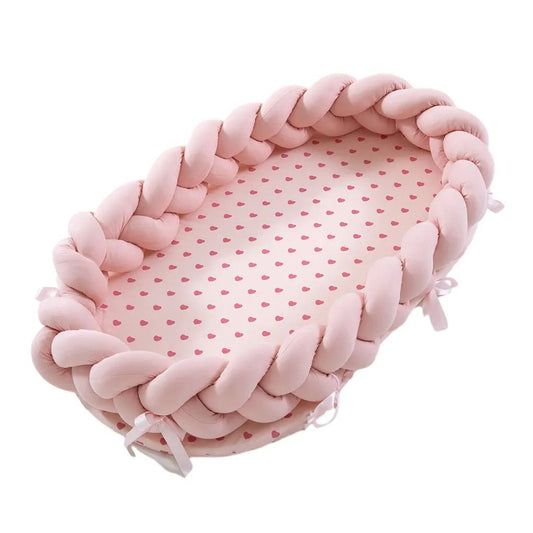 Nid Bébé Tressé Cocon Photo Naissance Sécurisé - Bébé pour toujours