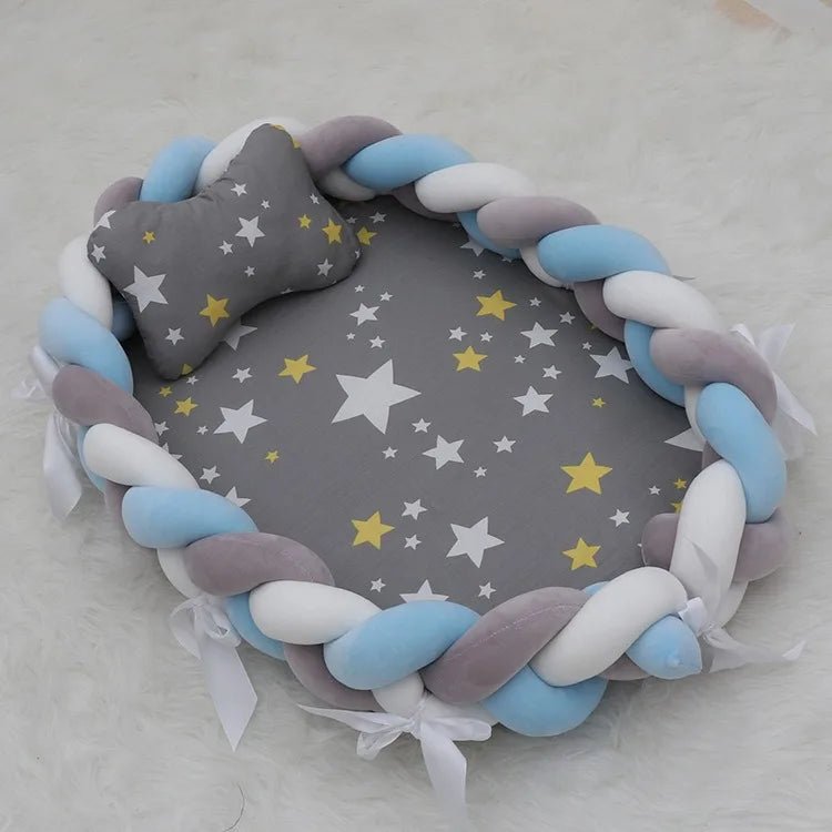 Nid Bébé Tressé Coton Portable Photo Câlin - Bébé pour toujours