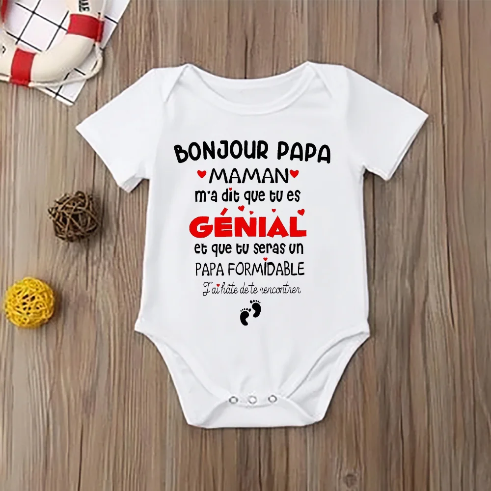 Body annonce grossesse « Bonjour Papa »
